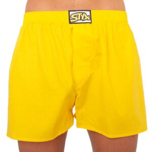 Men's shorts Styx classic rubber oversize yellow