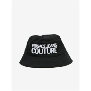 Černý klobouk Versace Jeans Couture -
