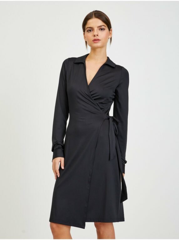 Orsay Černé dámské šaty