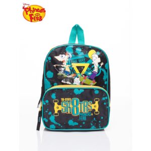 Teal school backpack DISNEY Phineas