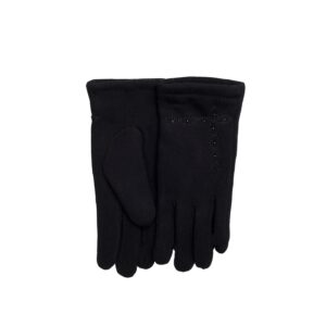 Black insulated gloves