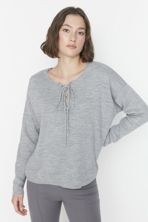 Trendyol Sweater - Gray