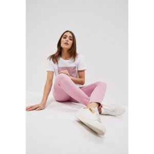 Plain pants - pink
