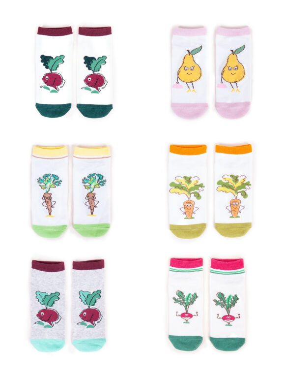 Yoclub Kids's Ankle Cotton Girls' Socks