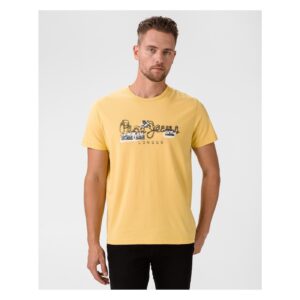 Žluté pánské tričko Pepe Jeans