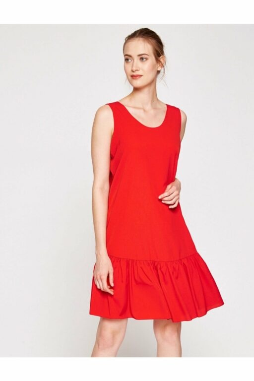 Koton Both Dress - Red