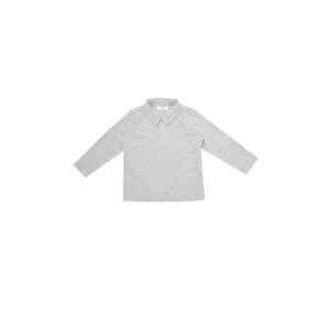 Trendyol Gray Unisex Knitted Polo