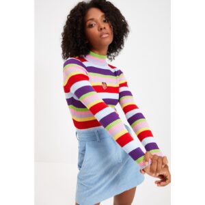 Trendyol Multicolor Striped Knitwear