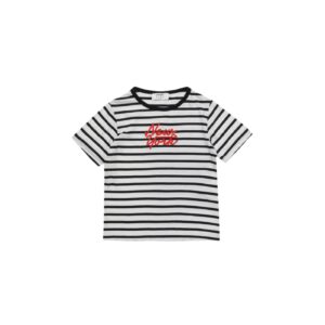 Trendyol White Striped Printed Boy Knitted