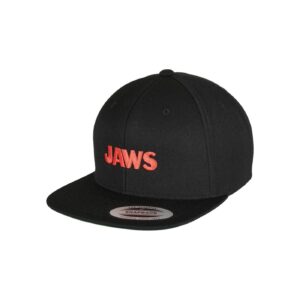 Jaws Logo Snapback Black