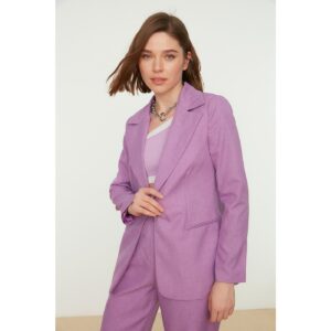 Trendyol Lilac Straight Jacket