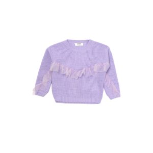 Trendyol Lilac Tulle Frill Detailed