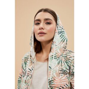 patterned hoodie