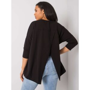 Big black blouse with