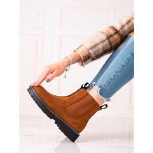 IDEAL SHOES MISH BOOTIES ON THE