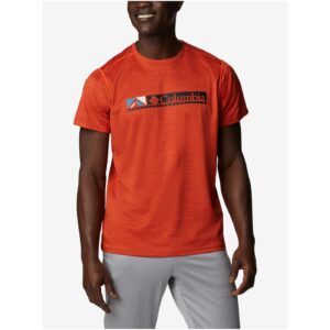 Oranžové pánské sportovní tričko