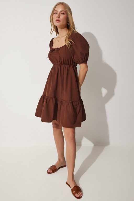 Happiness İstanbul Dress - Brown