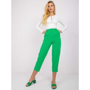 Richmond green fabric pants