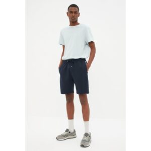 Trendyol Navy Blue Men's Regular Fit Shorts &