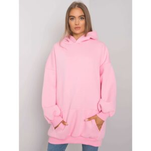 Pink long sweatshirt