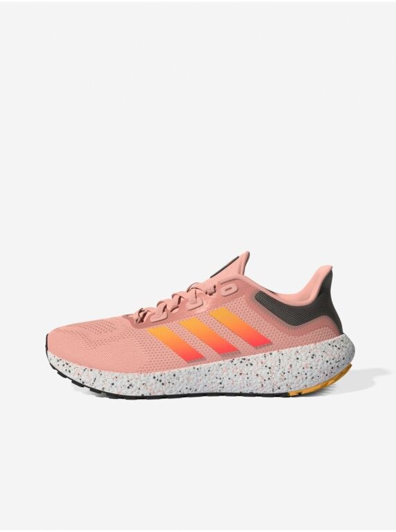 Růžové dámské běžecké boty adidas Performance