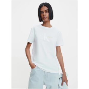Bílé dámské tričko Calvin Klein -