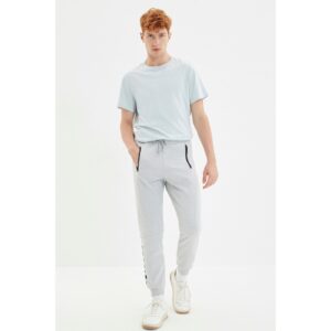Trendyol Gray Men's Regular Fit Zipper Pocket