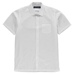 Jonathon Charles Short Sleeve Linen Mix Shirt