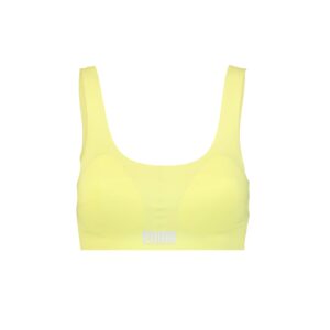 Women's sports bra Puma yellow (100001239