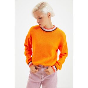 Trendyol Orange Crew Neck Knitwear