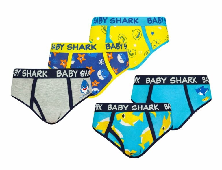 Chlapecké slipy Baby Shark 5