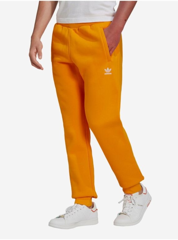 Oranžové pánské tepláky adidas Originals