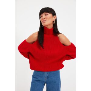 Trendyol Red Cut Out