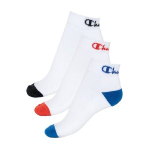 Sportovní kotníkové ponožky s logem Champion 3 páry -
