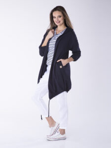 Look Made With Love Woman's Hoodie 600 Magnolia Navy