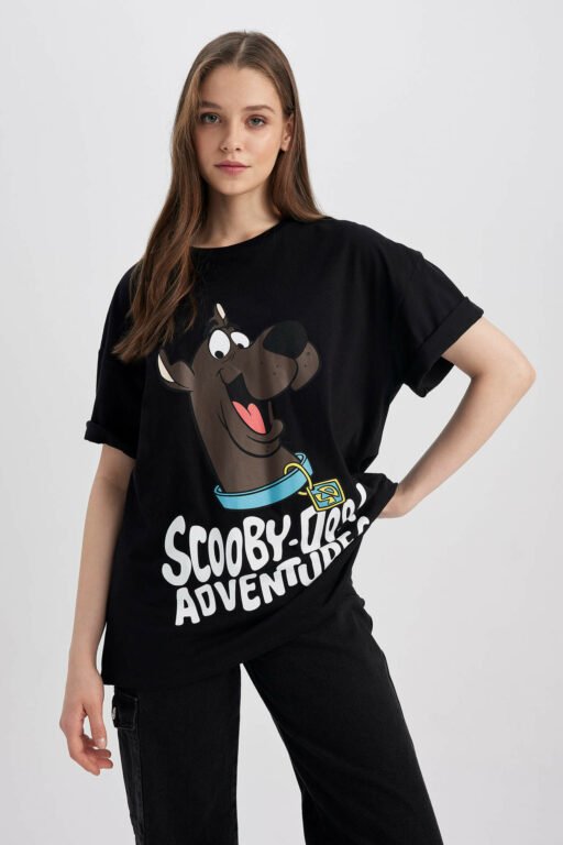 DEFACTO Coool Scooby Doo Oversize Fit Printed