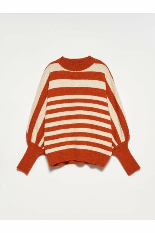 Dilvin Sweater - Orange -