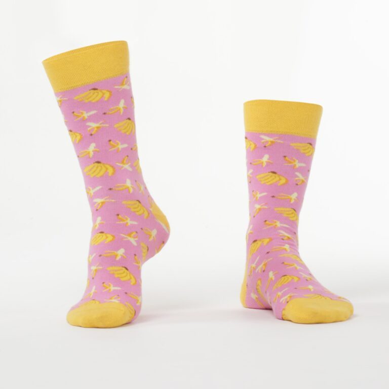 Dámské růžové ponožky s