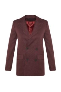 Trendyol Burgundy Blazer Jacket