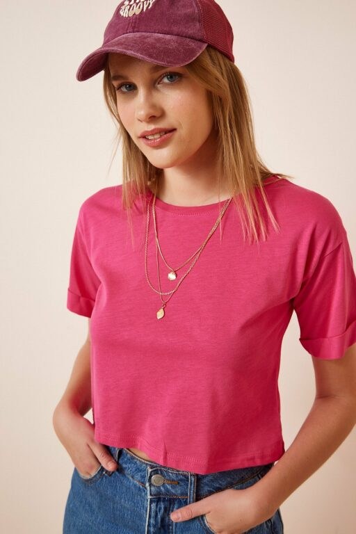 Happiness İstanbul T-Shirt - Pink