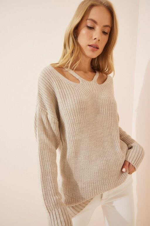 Happiness İstanbul Sweater - Beige