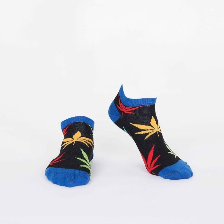 Černé krátké dámské ponožky s