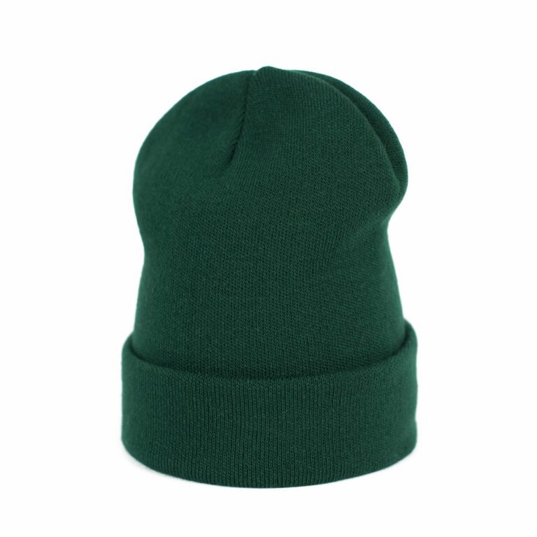 Městský klobouk tmavě zelená