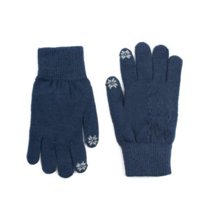 Art Of Polo Woman's Gloves Rk20313-3 Navy