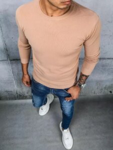 Men's classic khaki sweater
