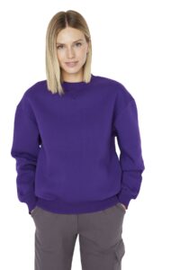 Trendyol Purple Cut Out Detailed Knitted