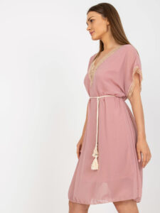 Dusty pink light one size dress