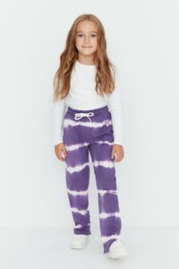 Trendyol Purple Batik Patterned