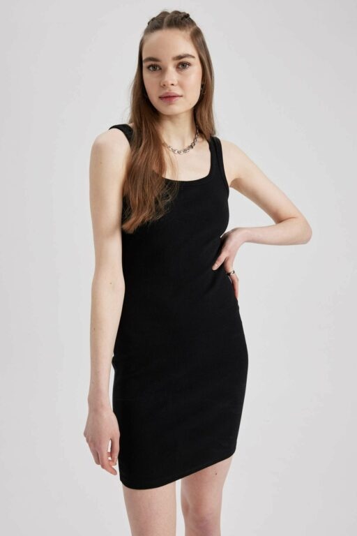 DEFACTO Coool Bodycon Basic Ribbed