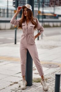 Casual women's jumpsuit with